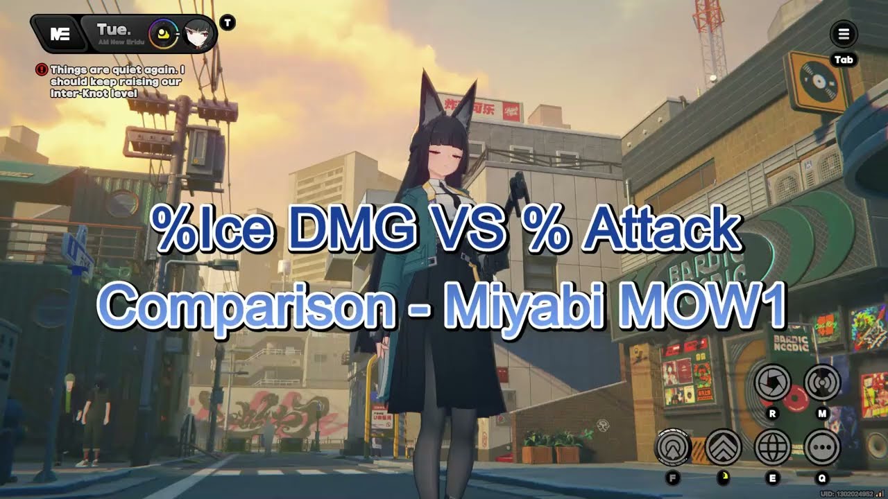 Miyabi Comparison - %Ice DMG vs %Attack (4th Disc Slot)