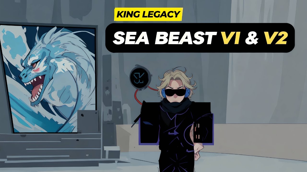 How to Obtain Sea Beast Race V1 & V2 in King Legacy