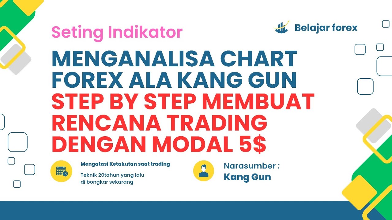 Menganalisa chart forex ala kang gunStep by step Membuat rencana trading dengan modal 5$ 