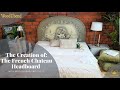 French chateau headboard  woodubend mouldings