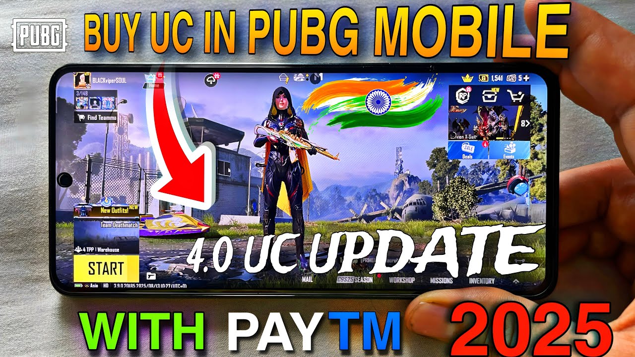 HOW TO BUY UC IN PUBG MOBILE 2025 IN INDIA | BUY PUBG MOBILE UC FROM ...