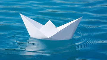 Hướng Dẫn Cách Gấp Thuyền Cực Dễ | How to Fold a Boat Super Easy