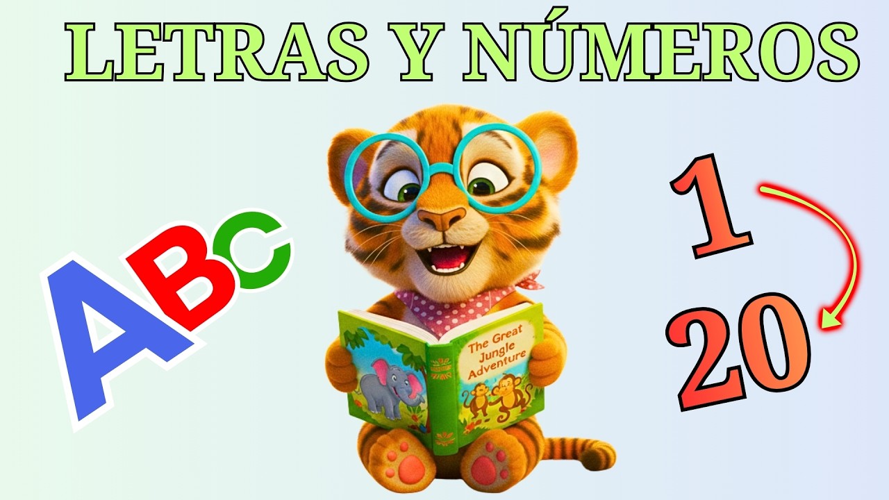 🔴 En Vivo | Aprende el Abecedario y los Números del 1 al 20 🔤🔢 | Mini Genios