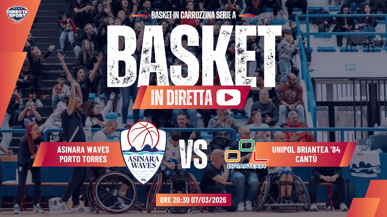Basket in Carrozzina Serie AM - Asinara Waves Porto Torres-Unipol Briantea '84 Cantù