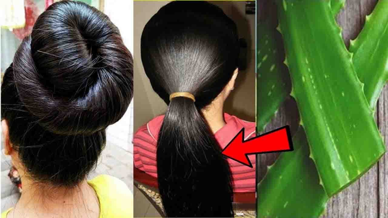 She turned her Thin hair to Thick hair in 30 Days - Aloevera Hair oil ...