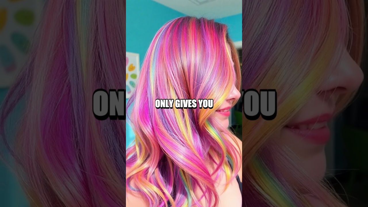 The Vibrant Hair Color Transformation Trick!