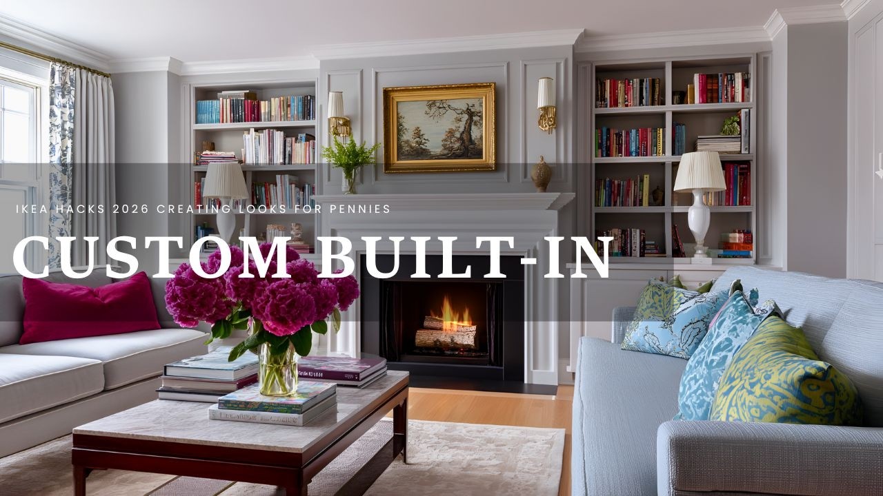 Лайфхаки IKEA 2026: Создание индивидуального дизайна встроенной мебели за копейки.
