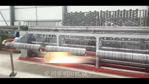 Reverse Twisted Hexagonal Wire Mesh Netting Machine