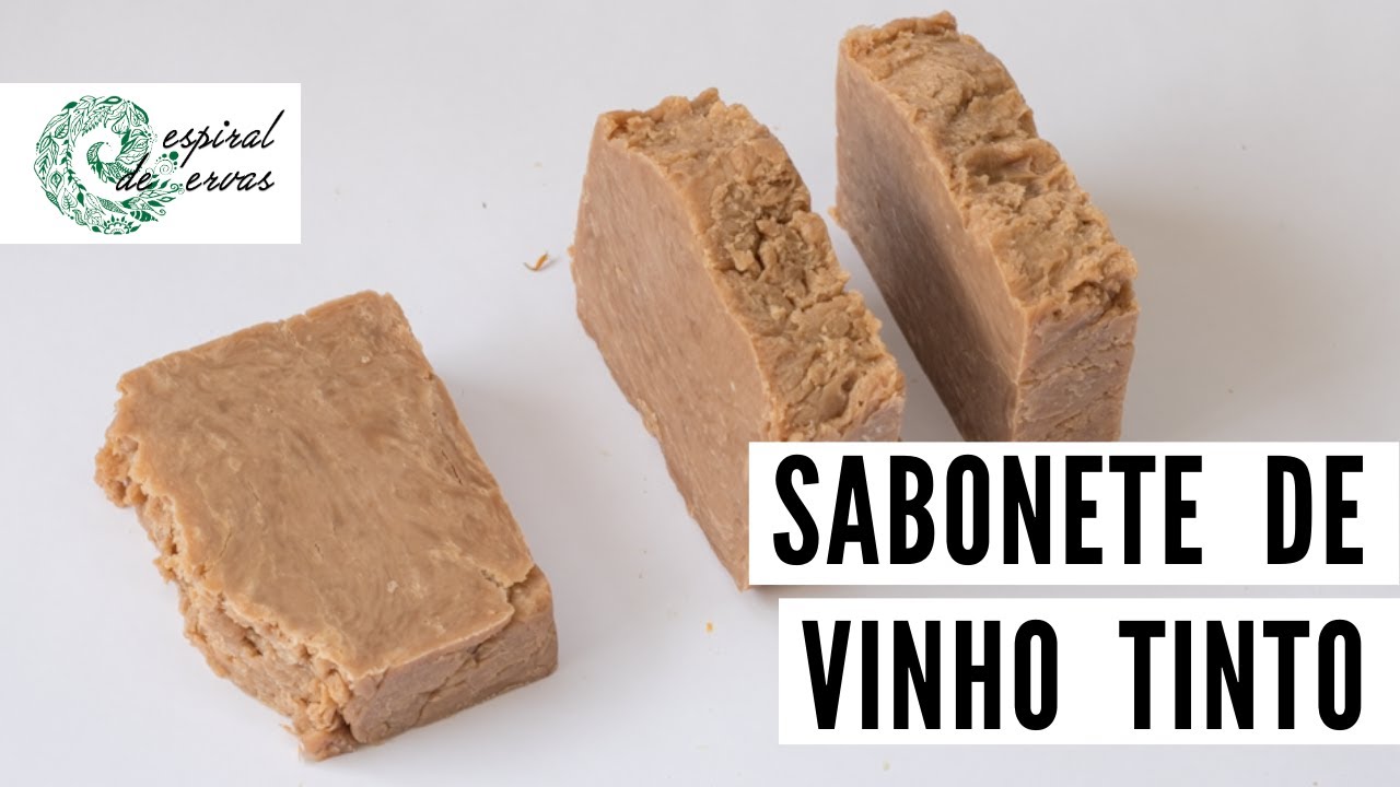 Sabonete de Vinho Tinto - Hot Process