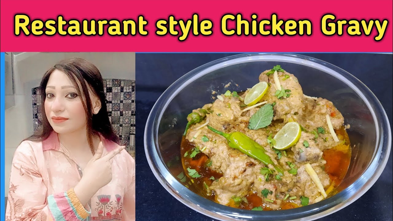 Black Pepper Chicken Recipe Restaurant style Chicken Gravy Chicken