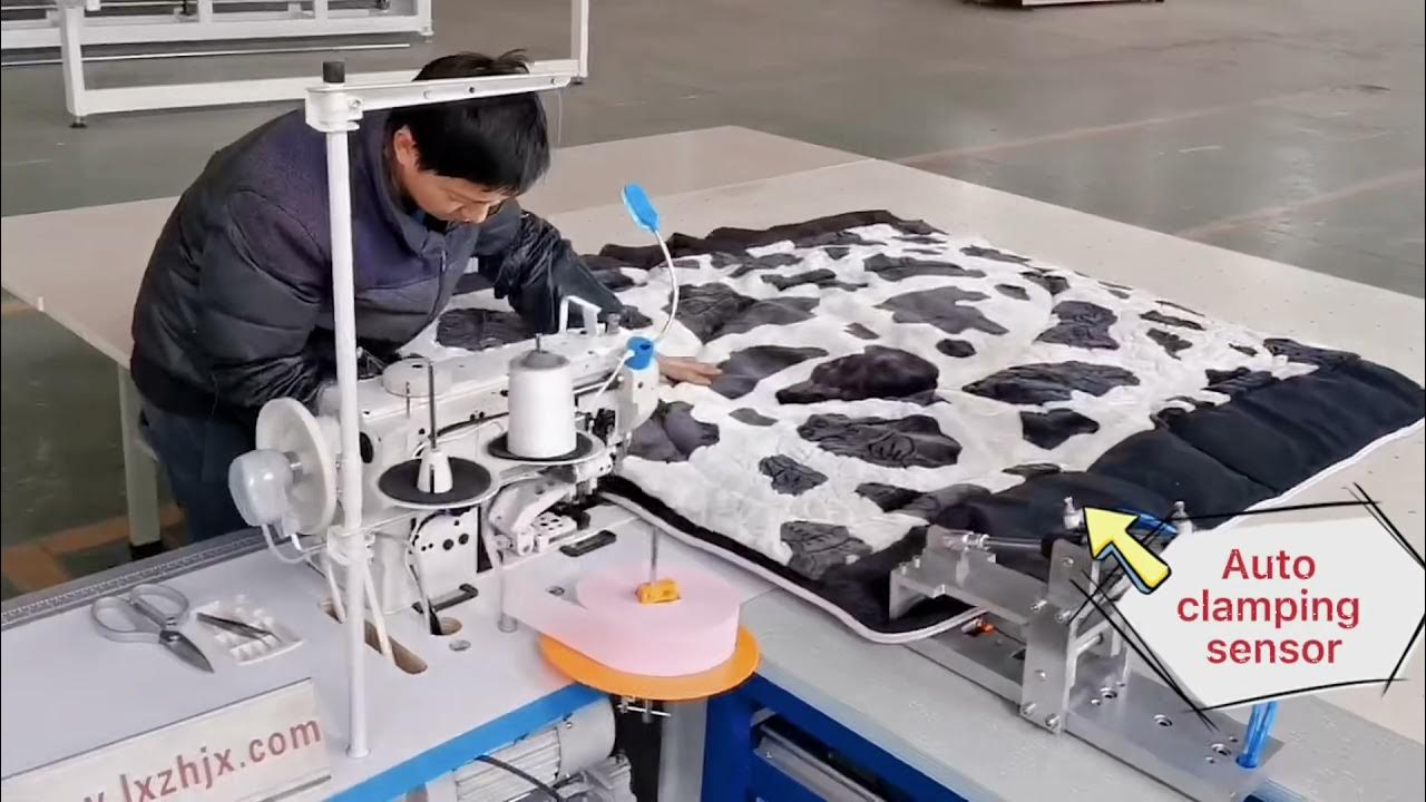 QBBBJ2000 edge trimming overlock machine for comforters blankets