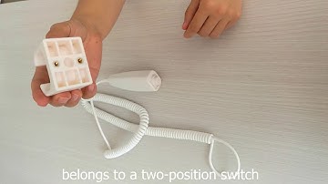 X ray exposure switch two step hand switch model L04 in Newheek