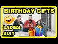 I got Ladies Suit as Gift on My Birthday 😂 | Gifts Unboxing 😍 | Harpreet SDC