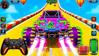 💥 Monster Truck Mega Ramp Madness | Extreme Stunts & Insane Crashes 🔥 Mega Ramp Racing (Part 59) screenshot 1