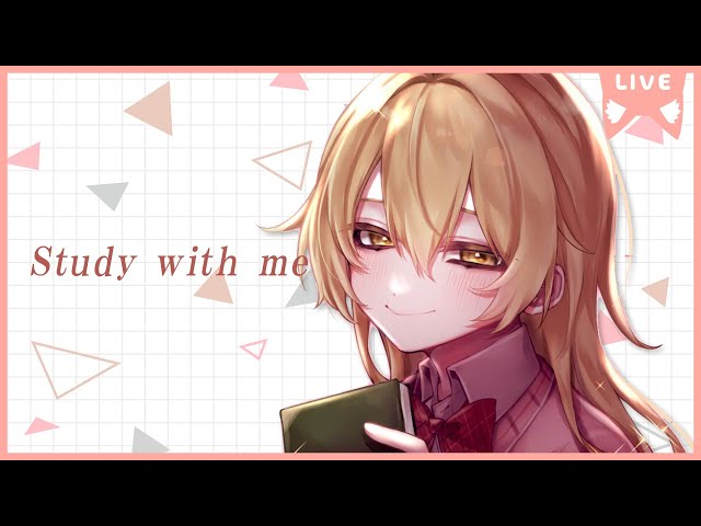 【 Study with me 】1.5h  いっしょにお勉強＆作業【 にじさんじ / 家長むぎ 】のサムネイル