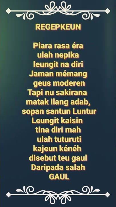 kata kata motivasi bijak bahasa sunda 2022 terbaru