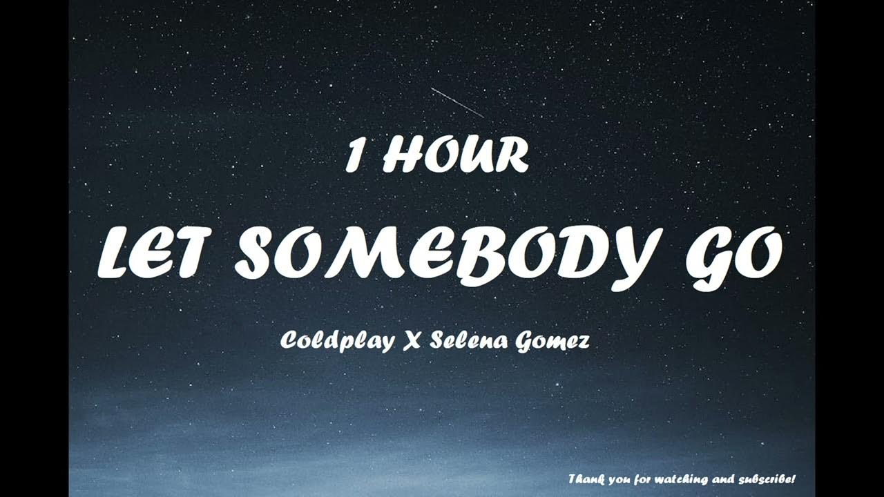 Somebody let me go. Let somebody go.