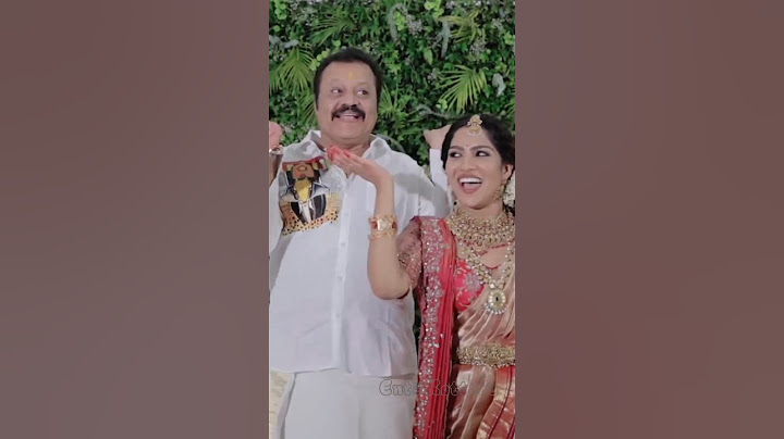 നടി സ്വാസികയുടെ വിവാഹത്തിന് സുരേഷ് ഗോപി എത്തിയപ്പോൾ| swasika marriage attended by suresh gopi