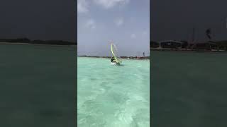 Windsurfing on Bonaire