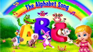 ABC Songs With Lyrics | Learn ABCs Alphabet  | ABC Song For Children | Nursery Rhymes For Kids Songs