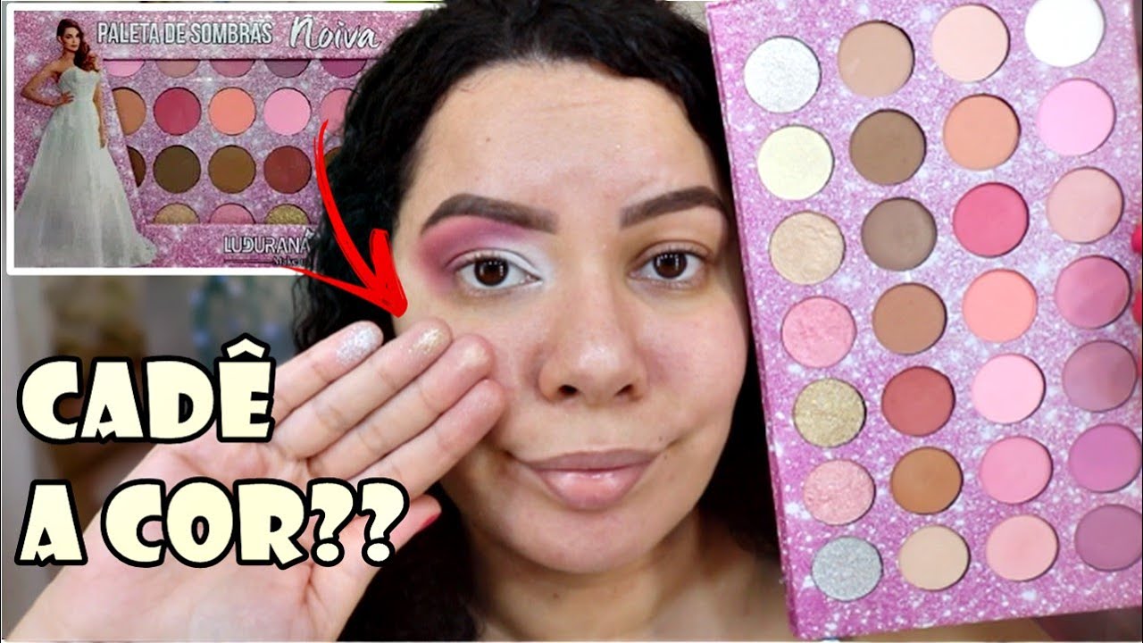 TESTEI A PALETA NOIVA DA LUDURANA | ESPERAVA MAIS