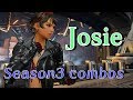 鉄拳7.S3 ジョシー コンボ/TEKKEN7 Josie Season 3 Combos
