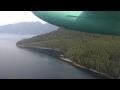Wideroe Dash 8-100 LN-WIR landing at Sandane arriving from Sogndal