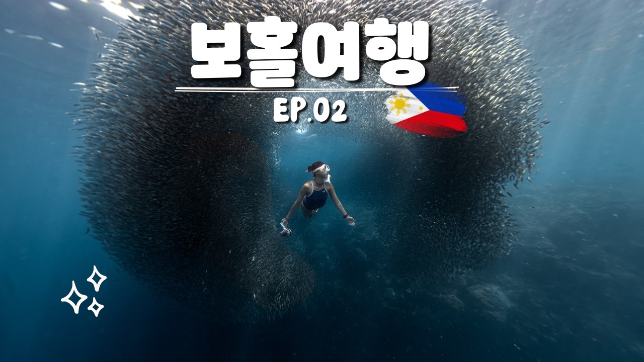 🇵🇭나팔링 정어리떼.. 이제는 쉽게 볼 수 없는 이유 | 발리카삭 호핑투어까지 자유 여행으로 보홀 제대로 즐기는 방법 ☀️