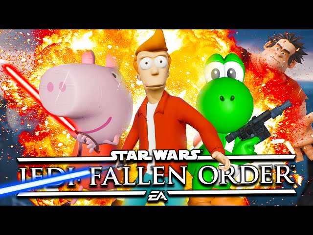 Star Wars Jedi: Fallen Order but ruined by mods