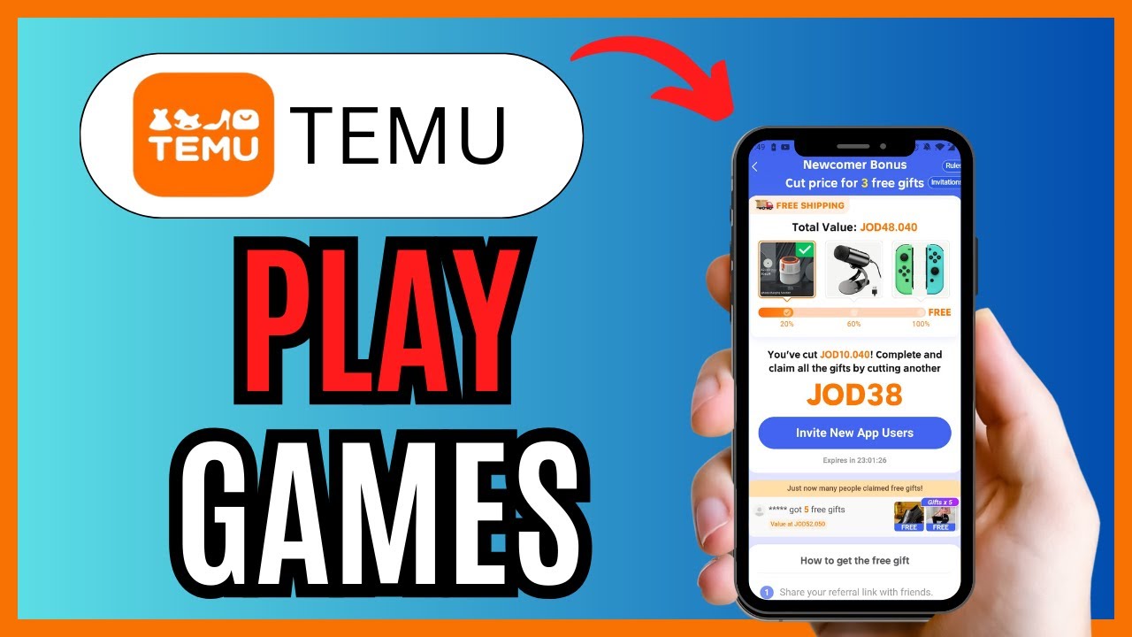 How to PLAY TEMU GAMES 2024!