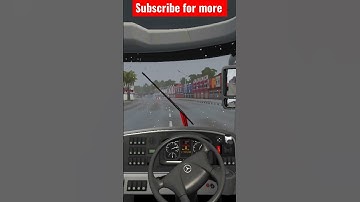 #shorts | JB3 Quad Axel Bus Mod for Bussid | Android game | 3d game | Mods | Jordar Barish ho rhi