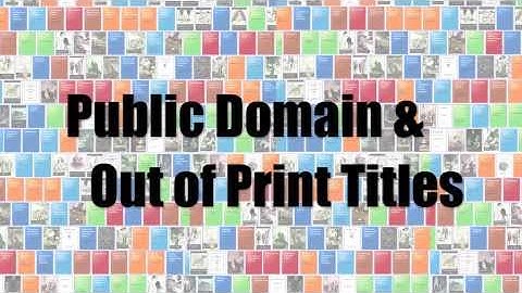 Print Public Domain Books on Google Books
