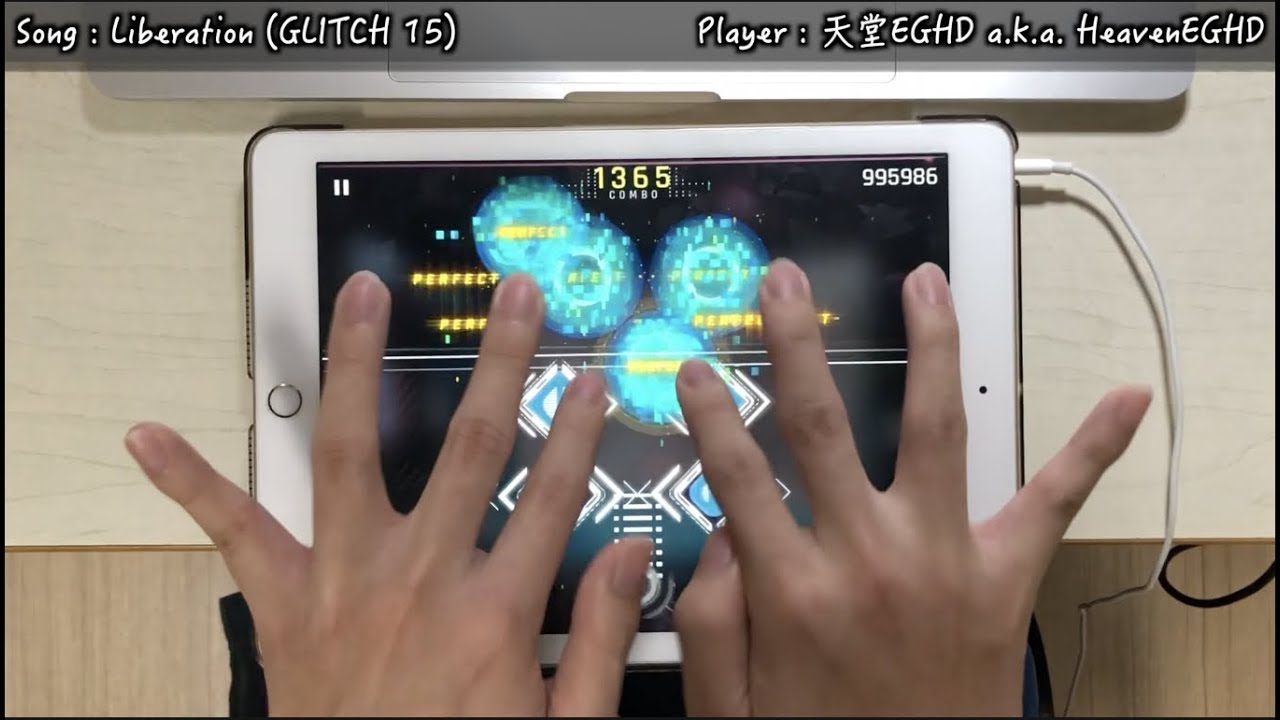 【高門檻手速神曲注意!!】Liberation (GLITCH 15) MM TP100!!!【Cytus II】