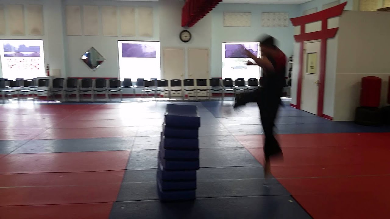 Brunswick Martial Arts & Fitness Mr. Mark jumps YouTube
