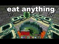 Minecraft, But You Can Eat Every Block And Item...