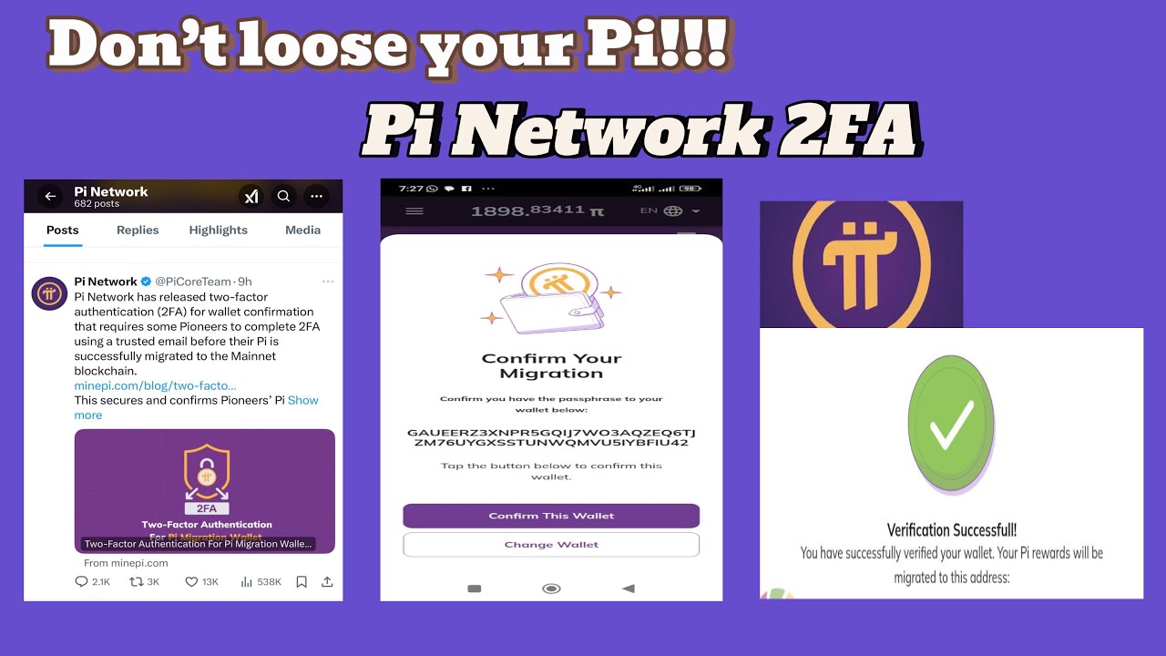 Want TOTAL SECURITY for Your Coins? Watch This Now: 2FA Setup, Coin  Migration & Wallet Confirmation