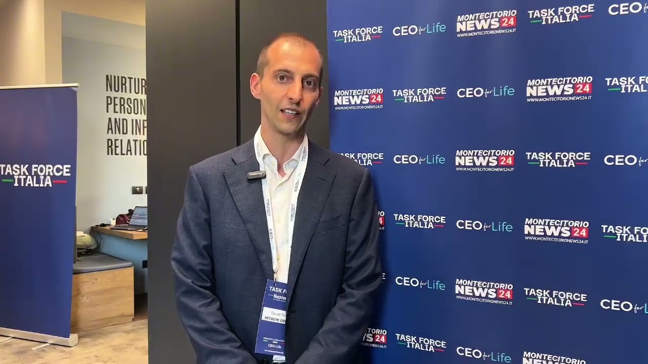 Intervista - Davide Piazzi, Hitachi Energy - Task Force Italia - 12 giu 2025