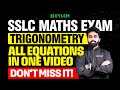 SSLC  Maths Exam | Trigonometry | All Equations in One Video | Don‘t Miss It! | Xylem SSLC