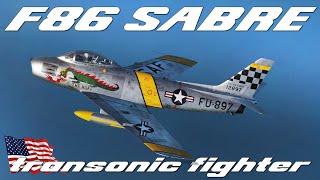 F86 SABRE | A Revolutionary American Transonic Fighter Aircraft Inspired By Germany's WW2 Technology