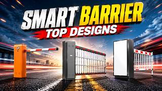 Ultimate Industrial Design! Top Barrier Gate 3D Showcase