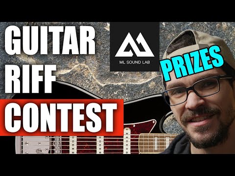 Guitar Riff CONTEST with PRIZES ML SOUND LAB DRUMS