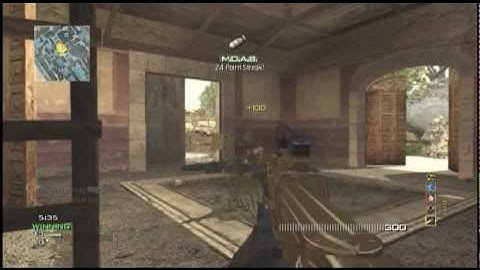 MW3 - Face Off MOAB (Gold P90 CAMPING)