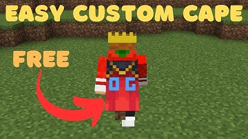 How to Make a Custom Minecraft Cape - For Free!