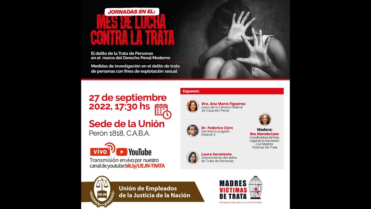 Mes de Lucha Contra la Trata - YouTube