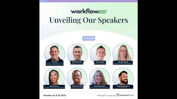 WorkflowCon 2023 Speakers #shorts #workflowautomation