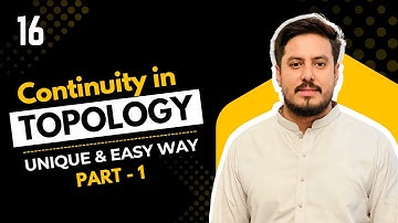 Topology : Continuity in Topological Space in Urdu / Hindi - PPSC - FPSC - BS & M.Sc. Mathematics