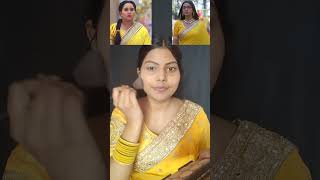 Ruhi vs Radhika Makeup Challenge💄😍 #manatisundar #mansundar #ruhi #makeup #shorts #dangal #viral