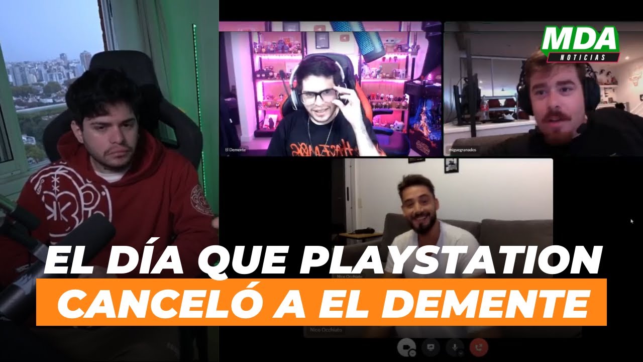 El DÍA que PLAYSTATION CANCELÓ a EL DEMENTE por un CHISTE: “Me cagó la vida”