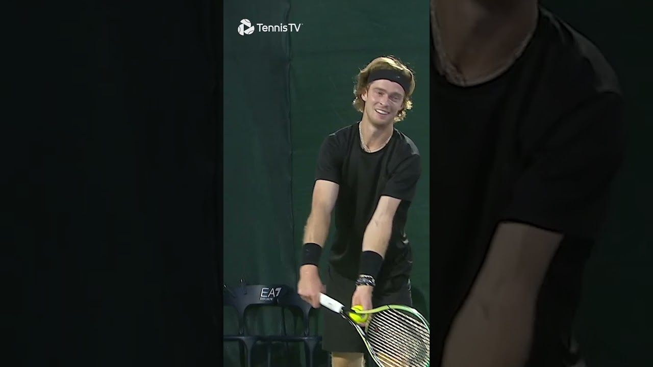 Andrey Rublev Cant Stop Smiling 🥰