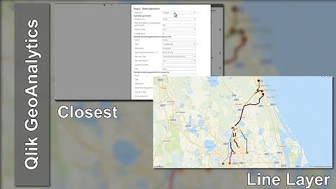 Qlik GeoAnalytics - The Closest Operator - Qlik GeoAnalytics Connector